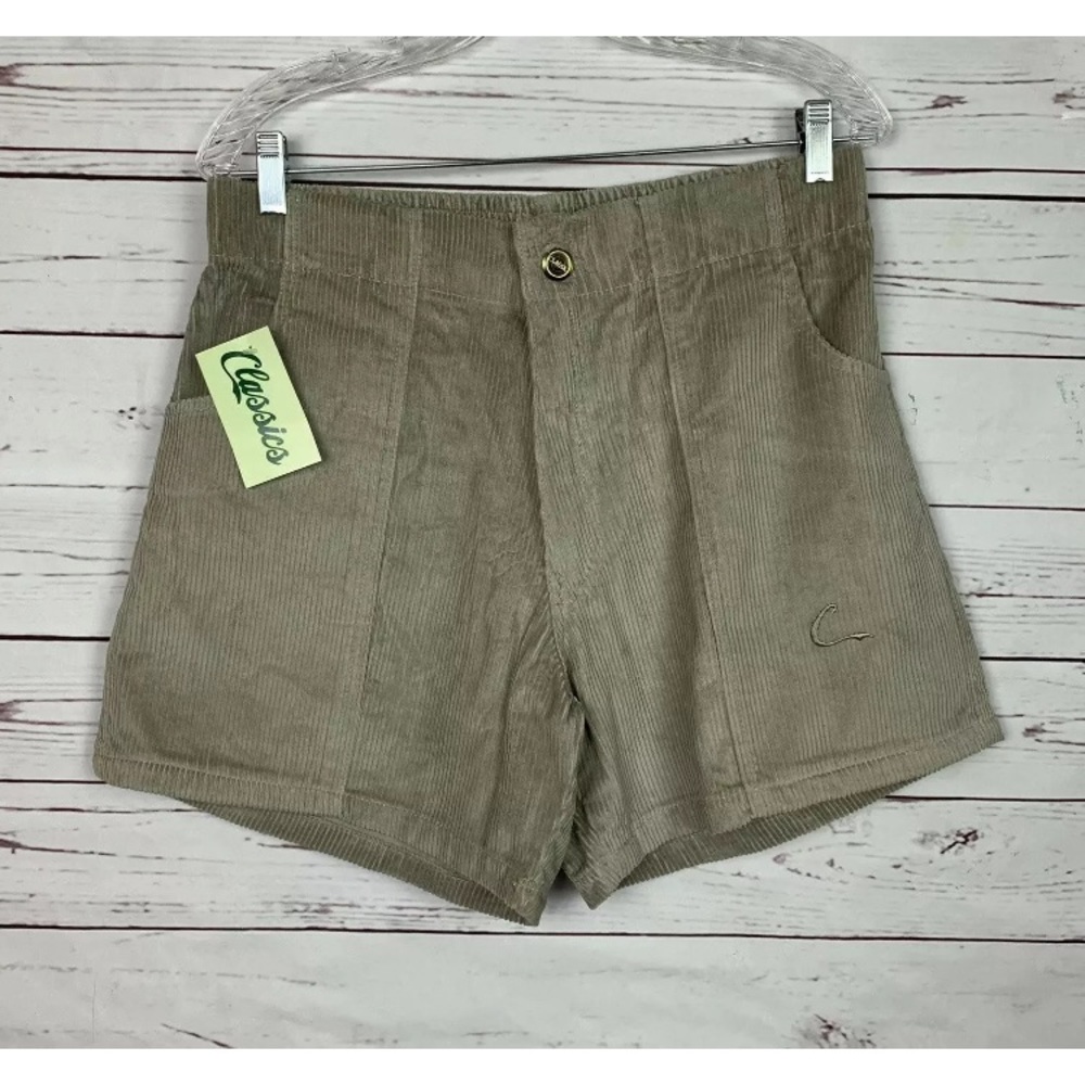 OP style tan corduroy shorts